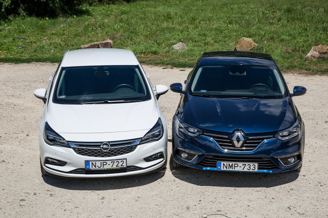 Renault Megane vs Opel Astra 